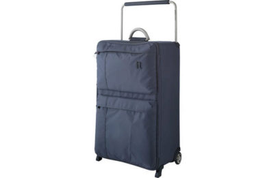 IT Worlds Lightest Large Wheel Suitcase & Travel Liquid Bag